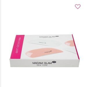 NWT Madam Glam Mini UV/LED Lamp - White